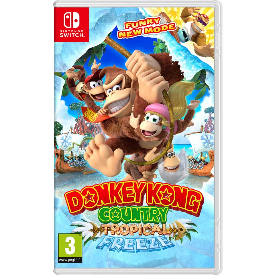 Vier Verzamelen Geniet Nintendo Switch Donkey Kong Country: Tropical Freeze