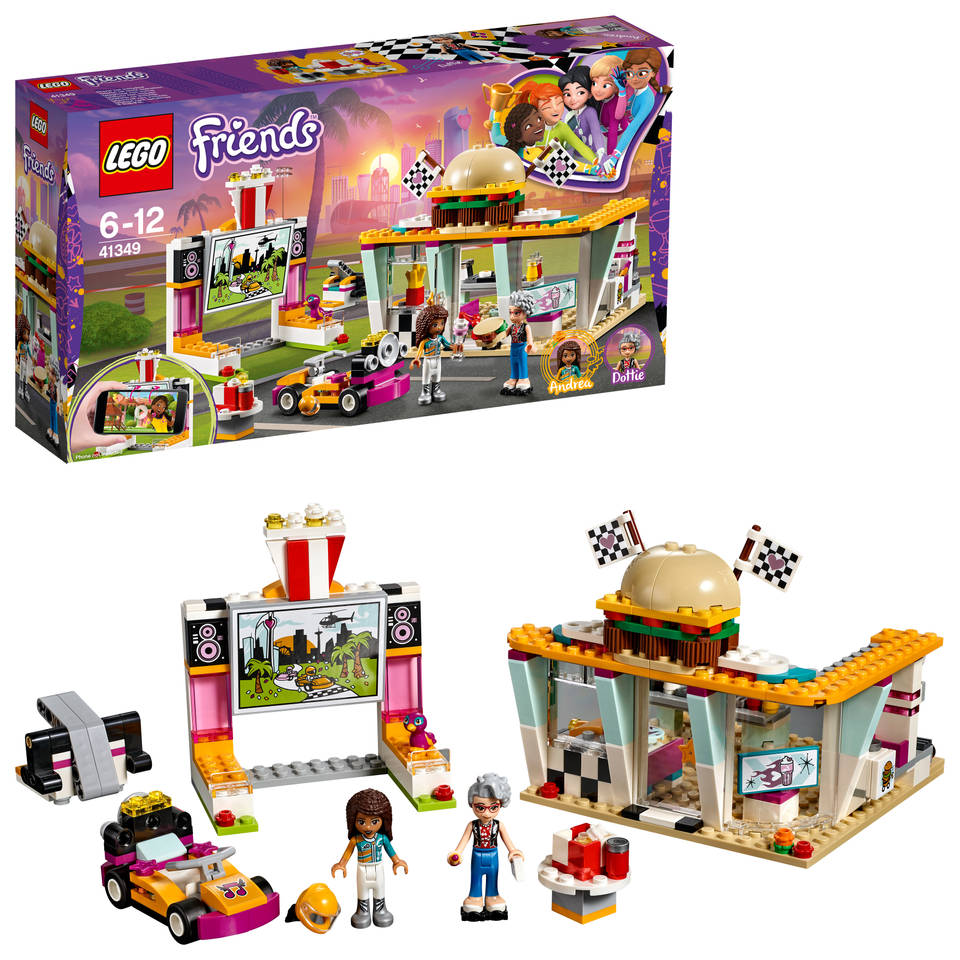 LEGO Friends Go-kart diner 41349
