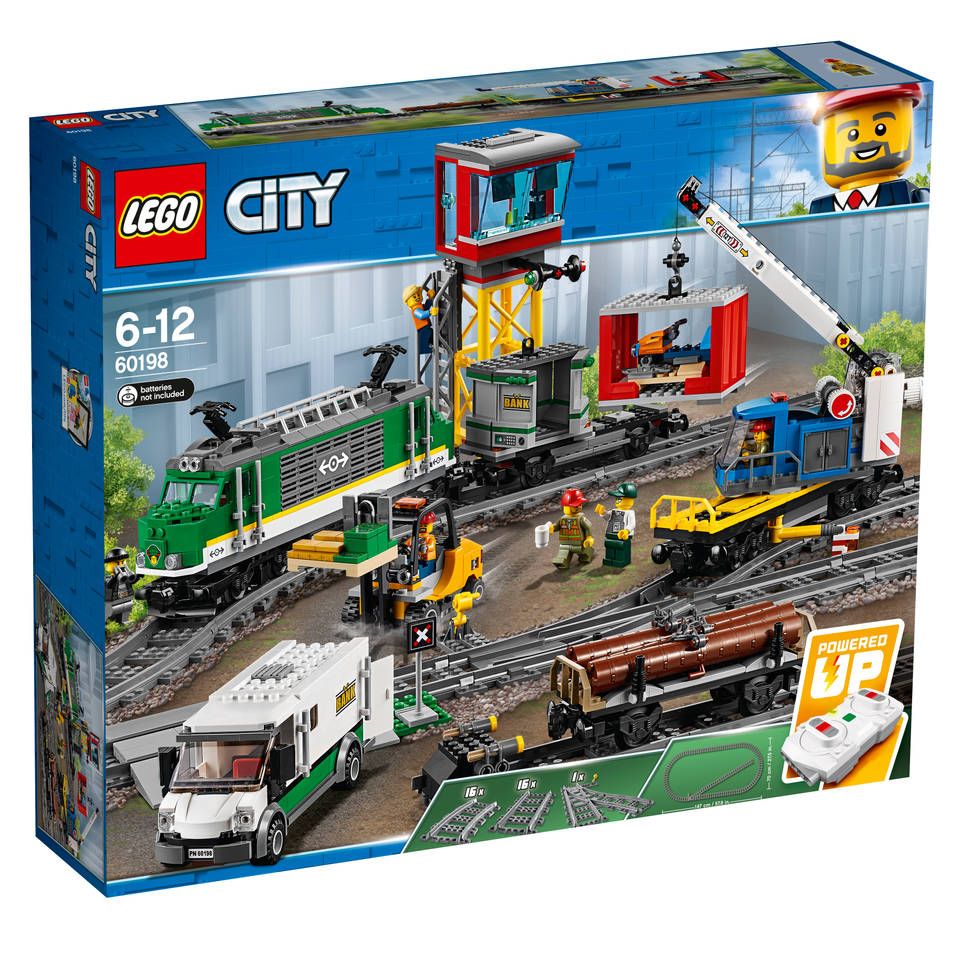 Konijn capsule puzzel LEGO CITY vrachttrein 60198