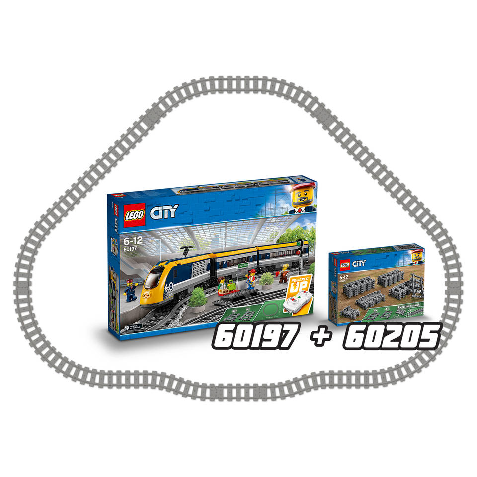 Pijnboom Darts Vervelen LEGO CITY treinrails 60205