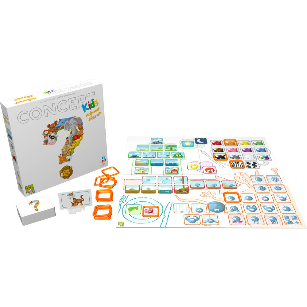 Asmodee, Concept Kids, een coöperatief dieren raadspel