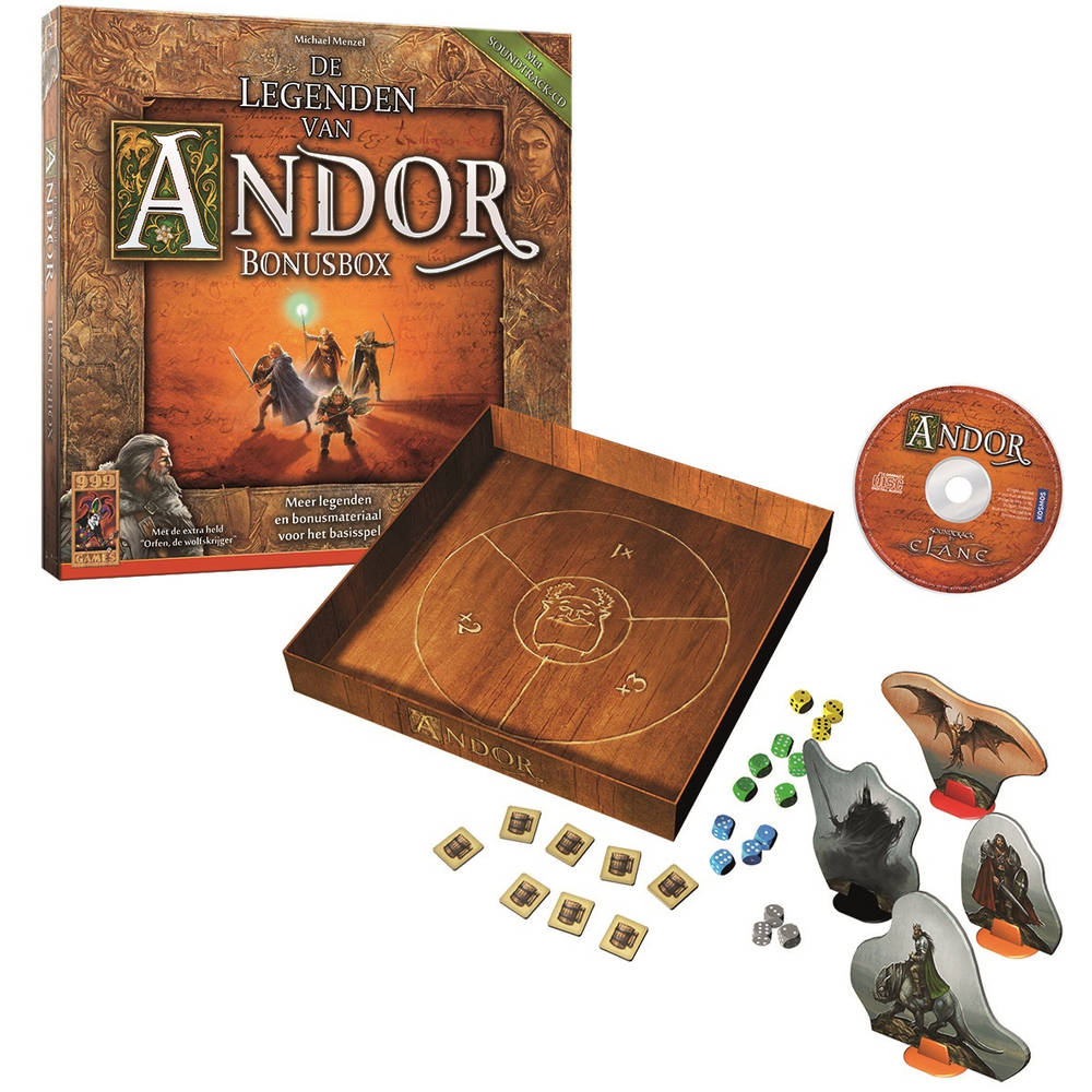 De Legenden van Andor bonusbox
