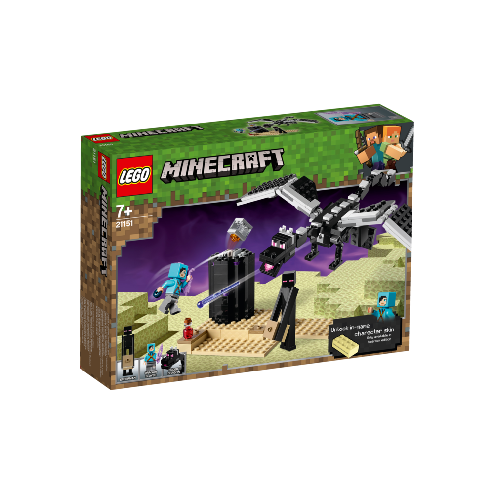 Beschikbaar privaat Roos LEGO Minecraft het laatste gevecht 21151