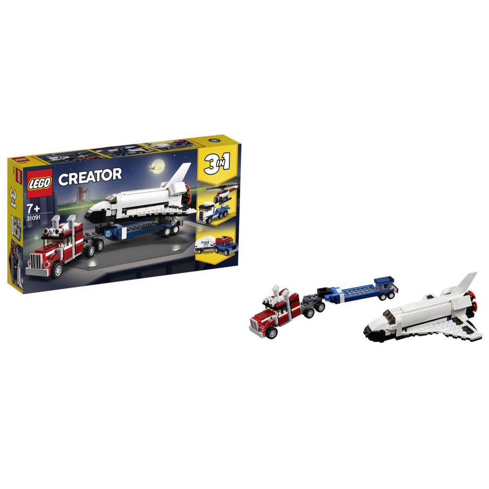 LEGO Creator spaceshuttle transport 31091