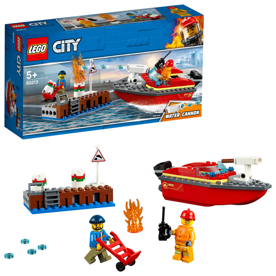 LEGO City brand aan de kade 60213
