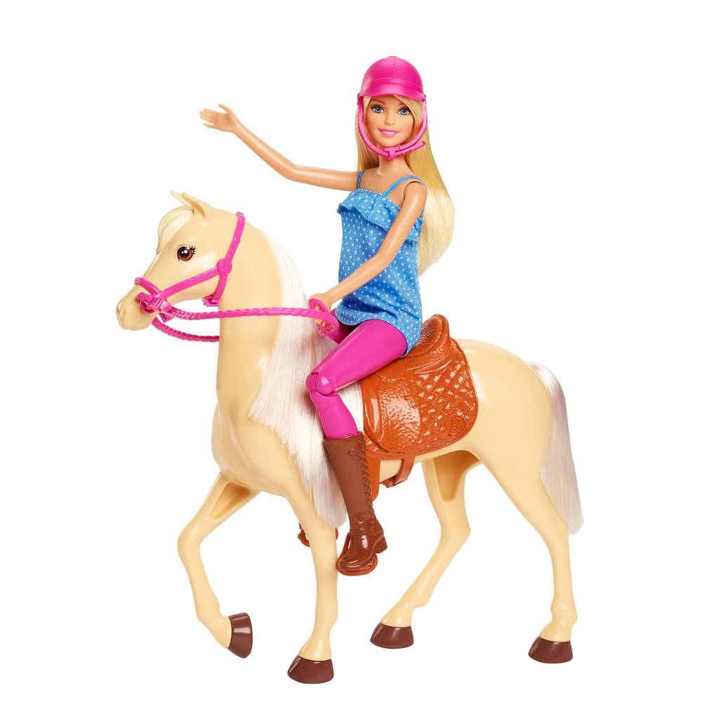 accent Eigenlijk Compatibel met Barbie speelset met paard