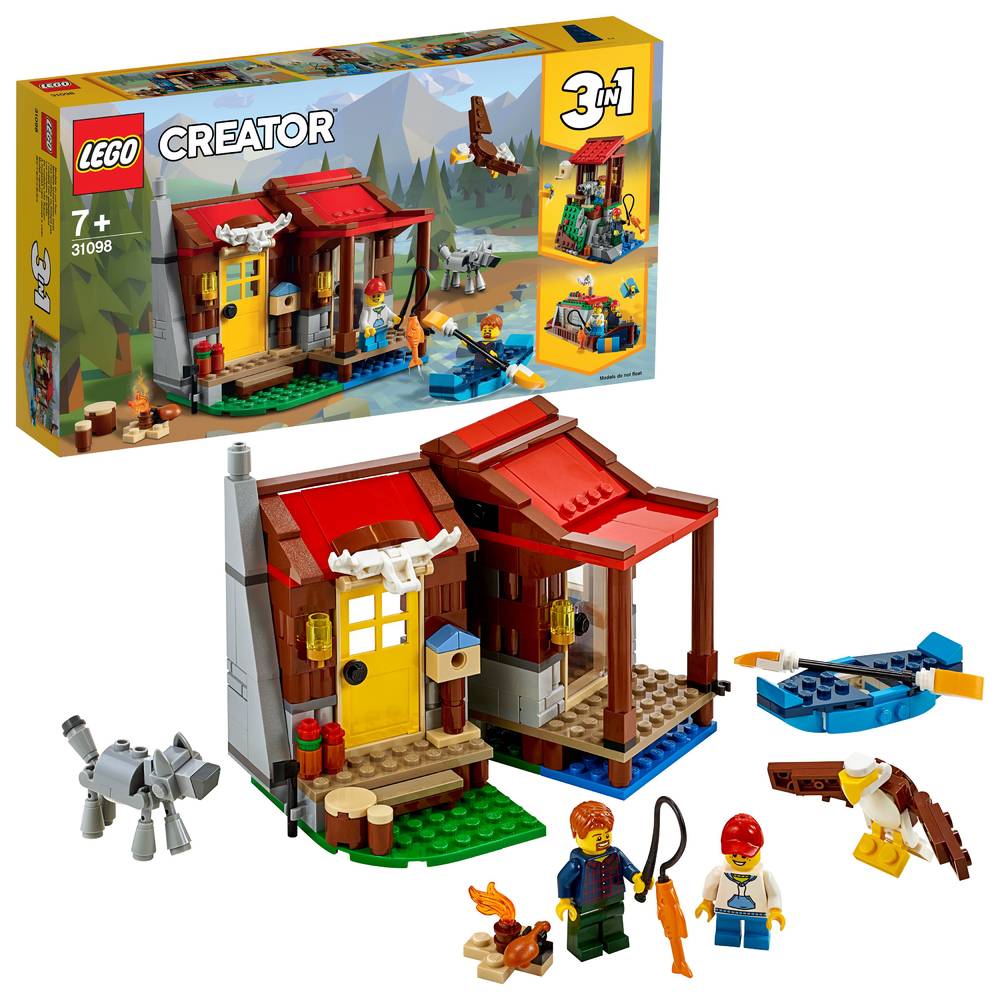 LEGO Creator Hut in de wildernis 31098