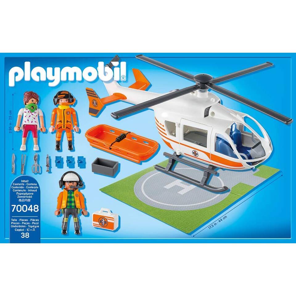 PLAYMOBIL Life eerste helikopter 70048