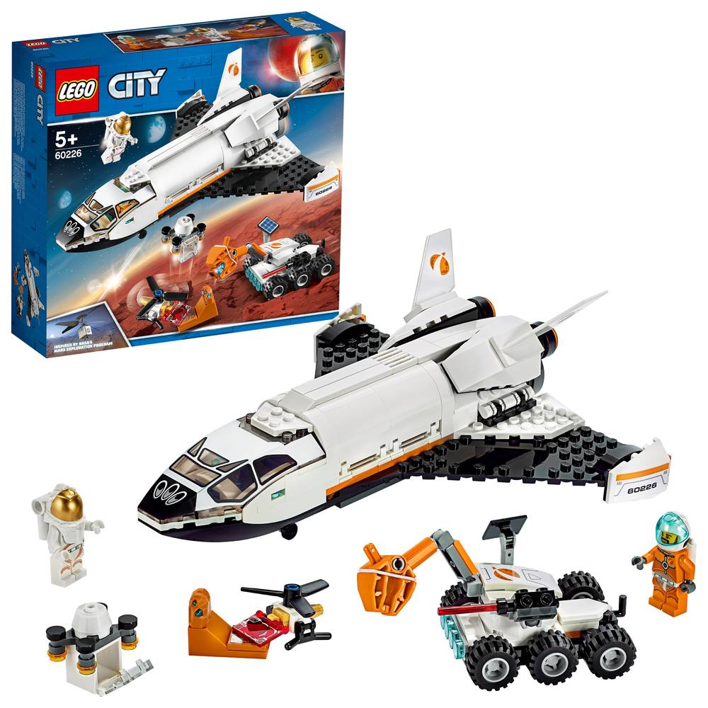 LEGO City Mars onderzoeksshuttle 60226
