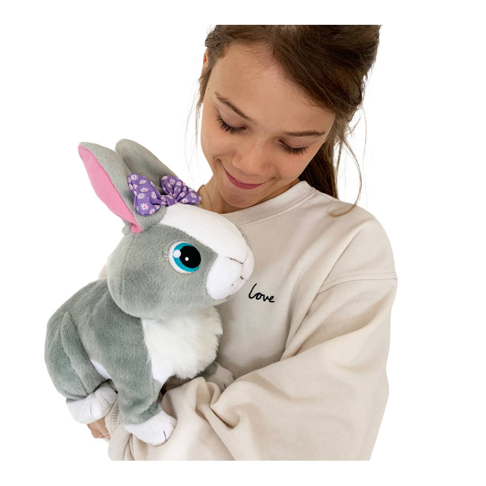 Frank bovenstaand Matron Betsy interactief konijn - pluchen knuffel