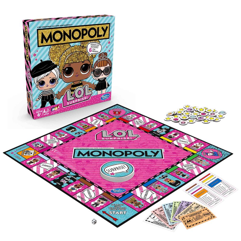 Inferieur academisch heelal Monopoly L.O.L. Surprise! editie