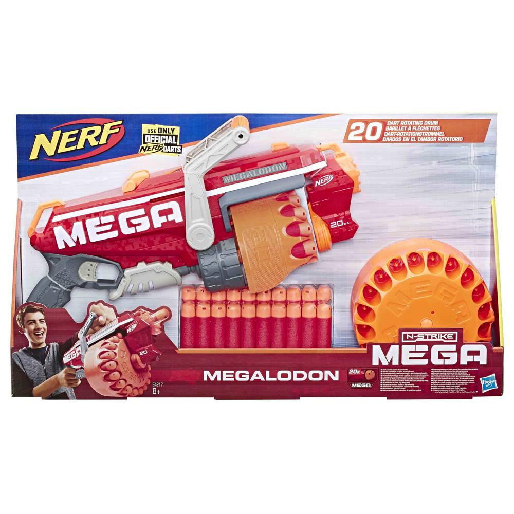 NERF N-Strike Mega Megalodon blaster