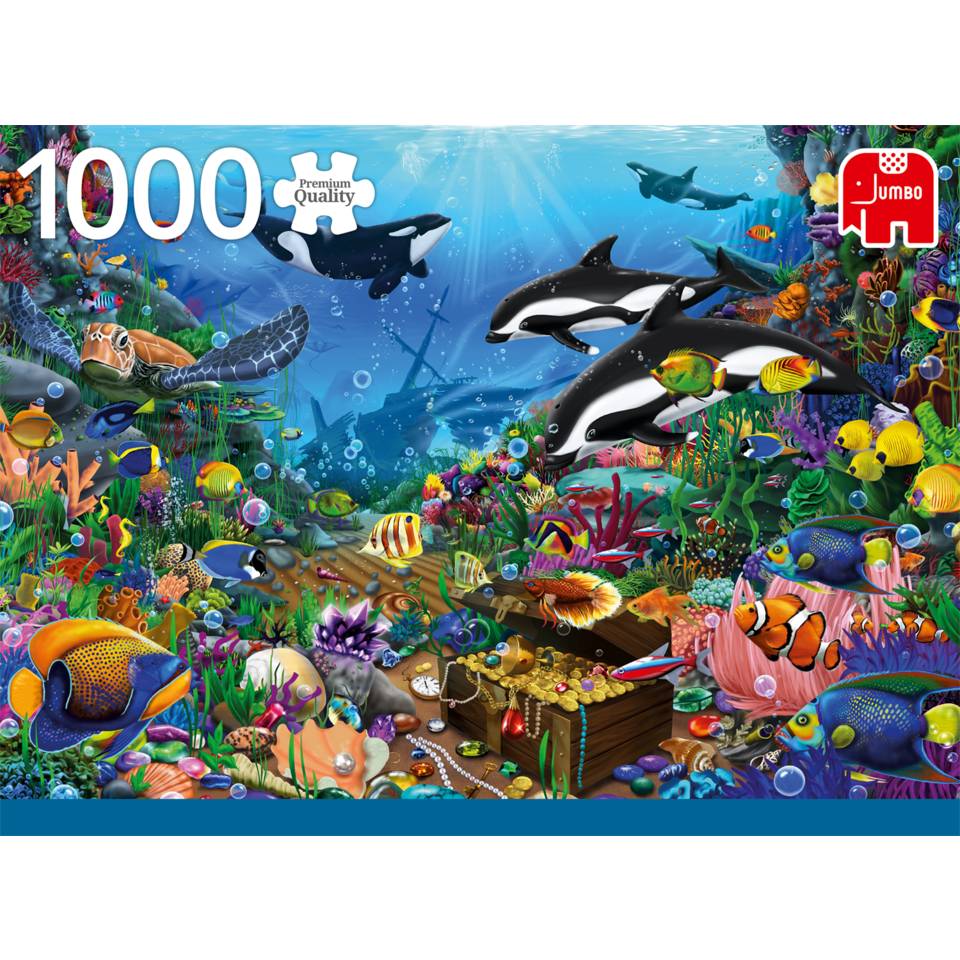 Jumbo puzzel Juwelen uit de diepte - 1000 stukjes