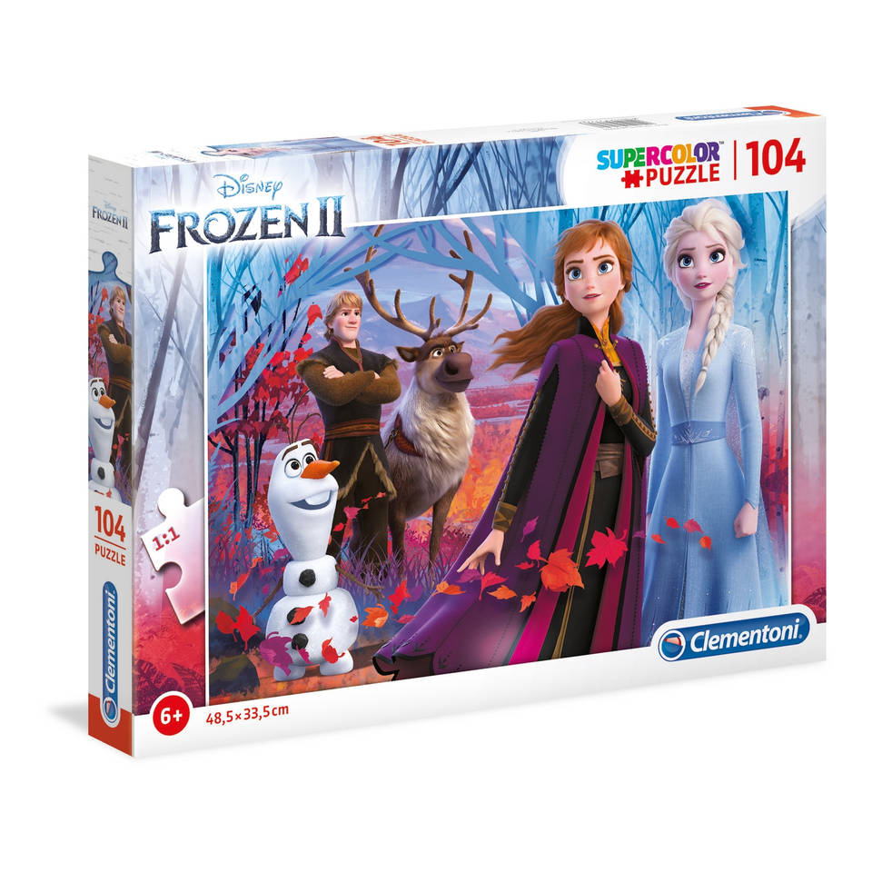 Clementoni Disney Frozen 2 puzzel - 104 stukjes