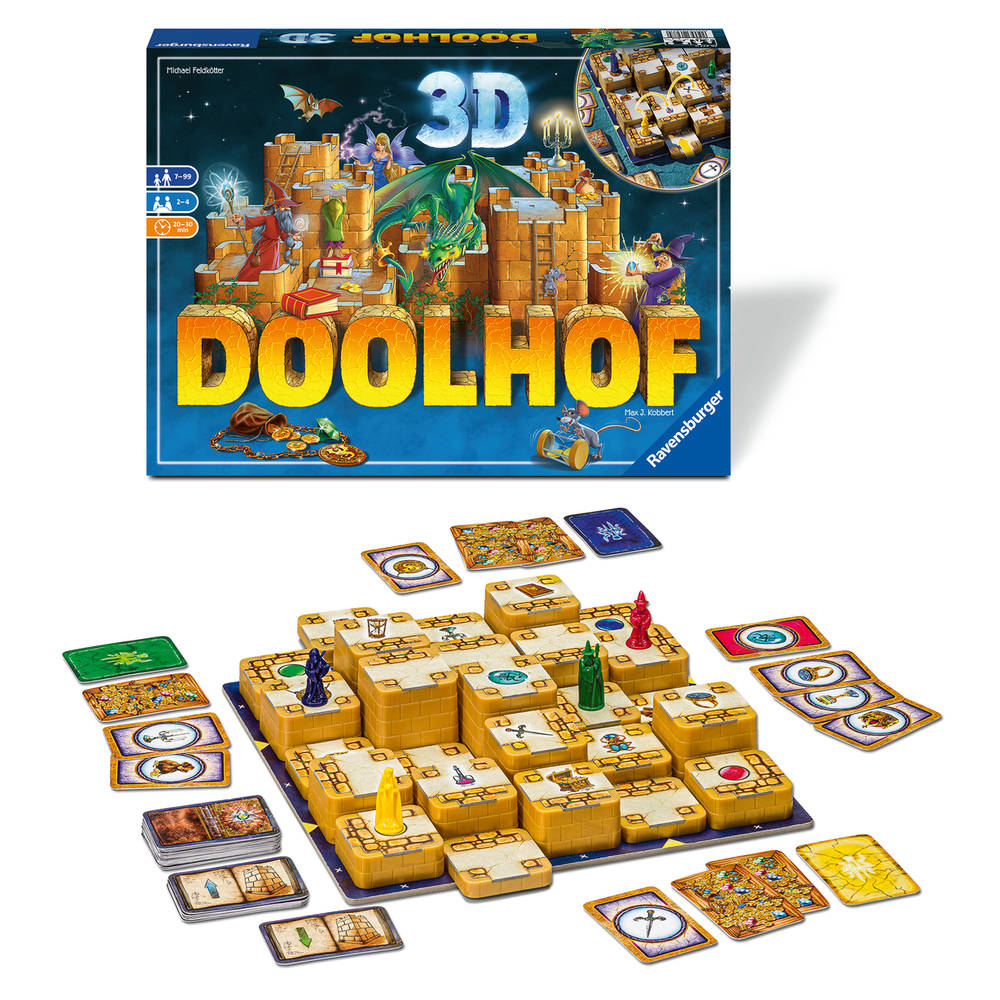 Ravensburger Doolhof 3D bordspel