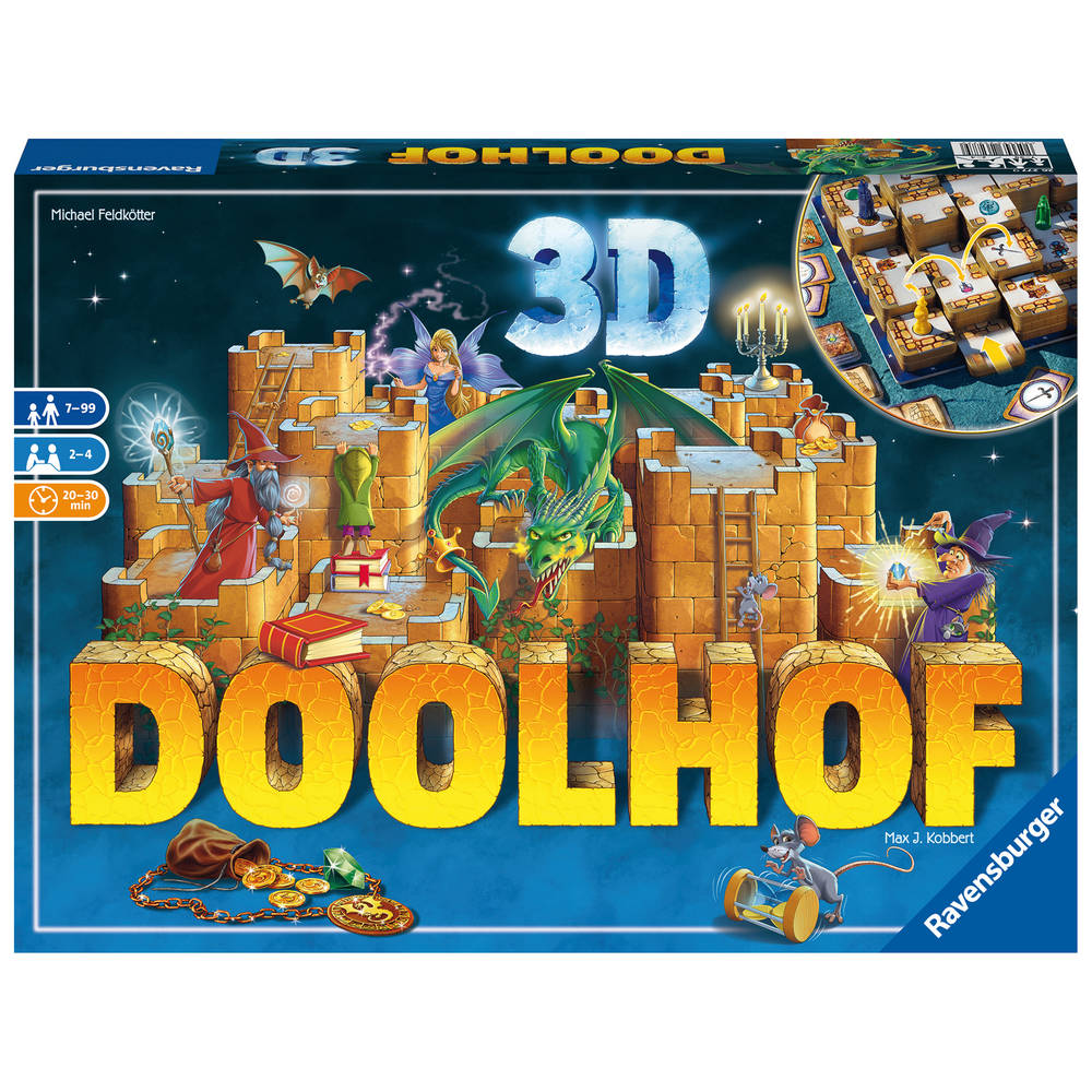 Doolhof 3D bordspel