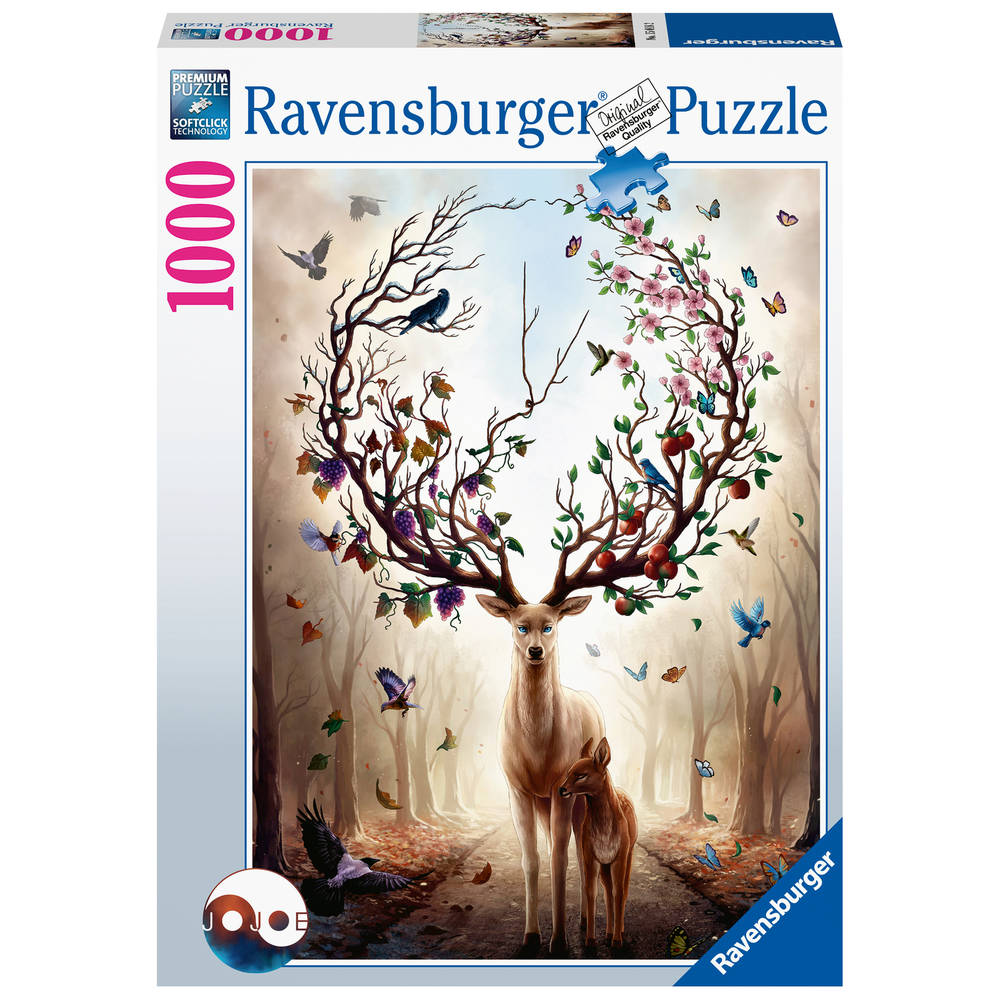 Ravensburger puzzel Fantasy hert - 1000 stukjes