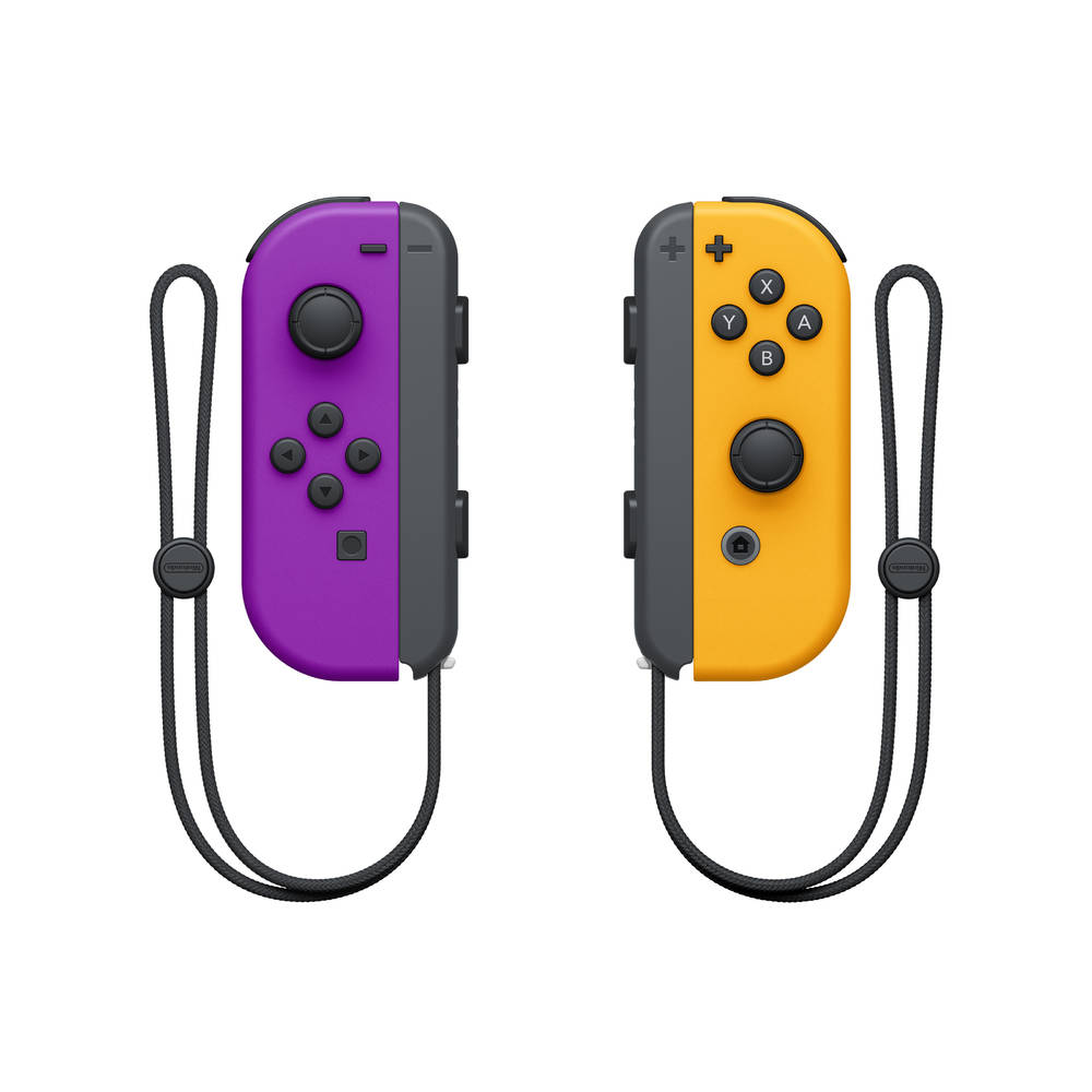 Evacuatie Spreek luid Brandewijn Nintendo Switch Joy-Con controllers set van 2 - paars + oranje