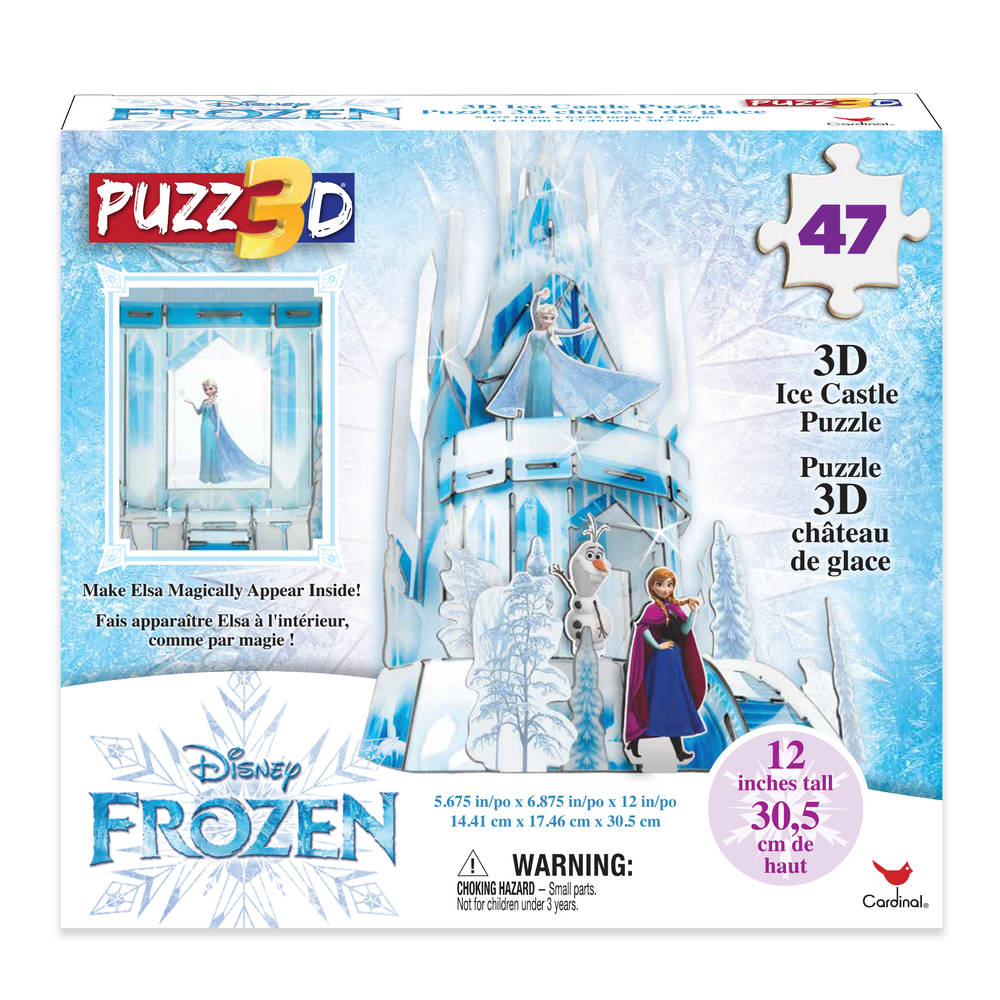 Disney Frozen 2 3D-puzzel ijspaleis - 47 stukjes