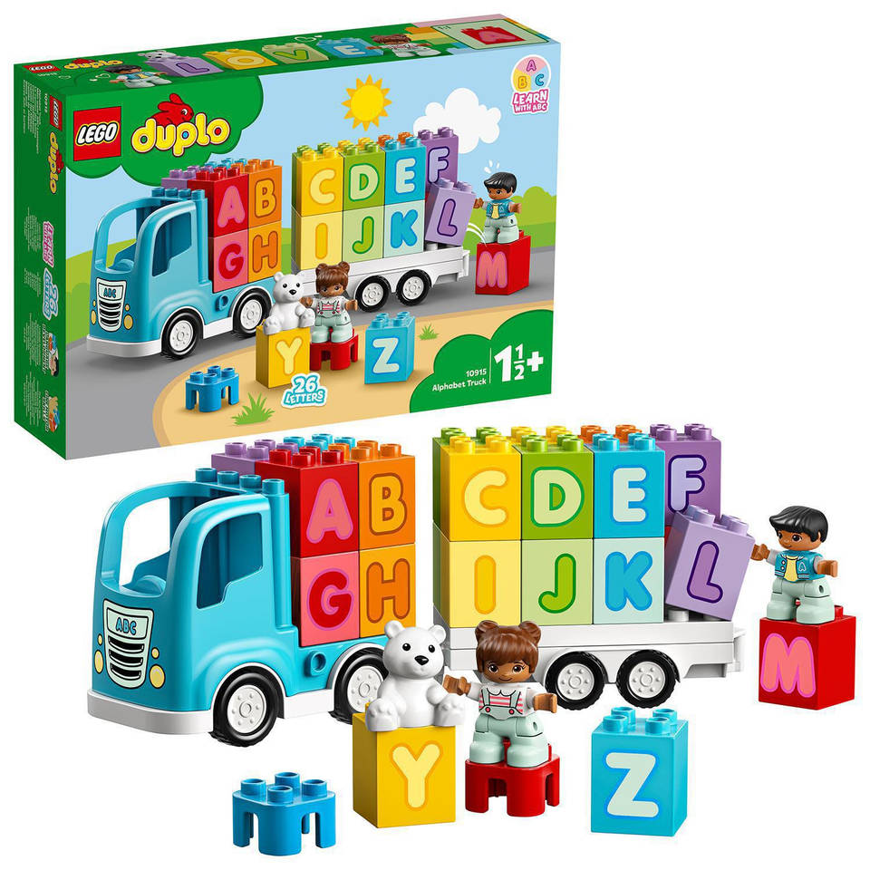 LEGO DUPLO alfabet vrachtwagen 10915