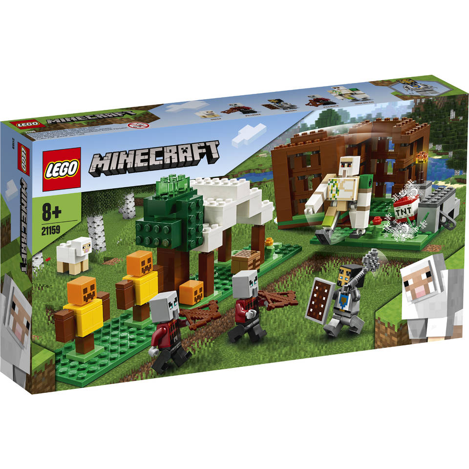 Met name Vormen Robijn LEGO Minecraft de Pillager buitenpost 21159