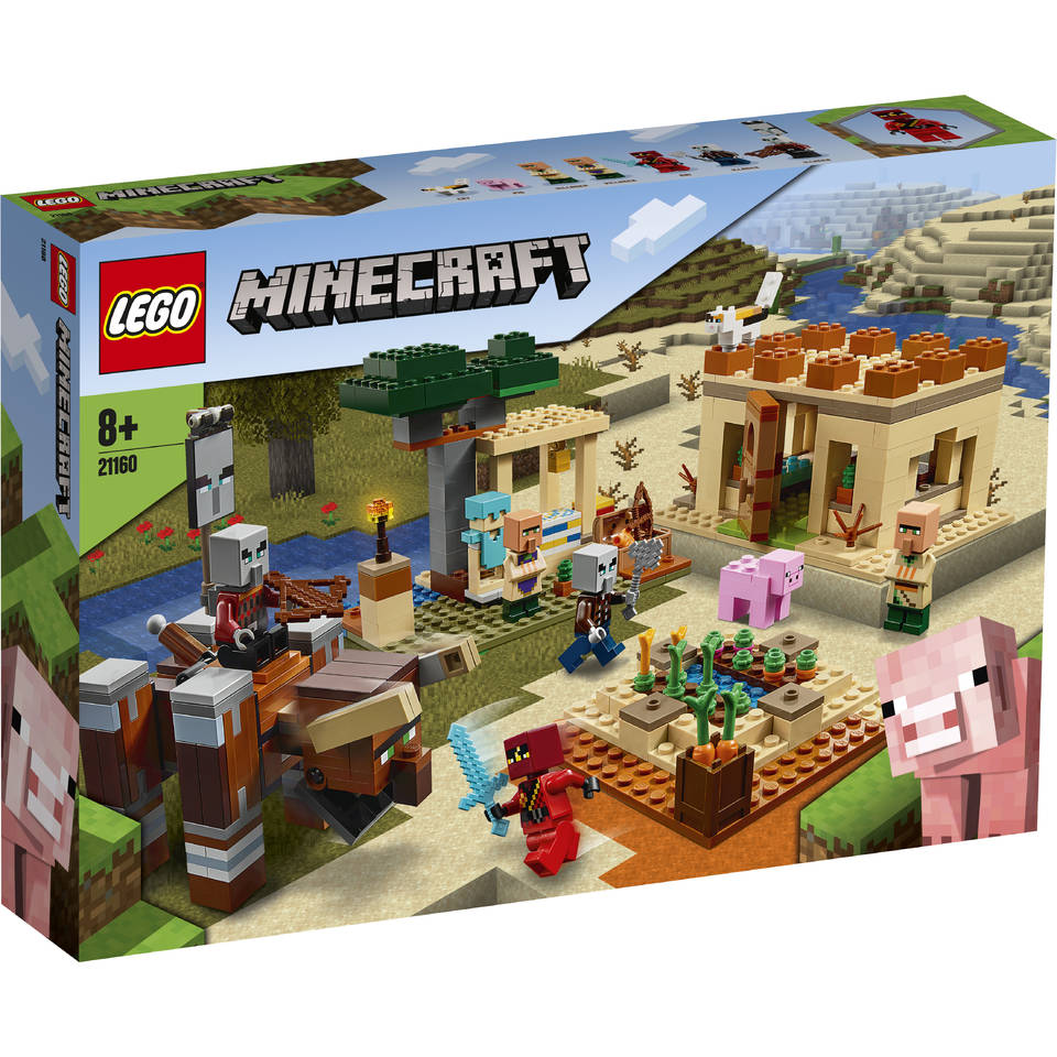 theater kromme convergentie LEGO Minecraft de Illager overval 21160
