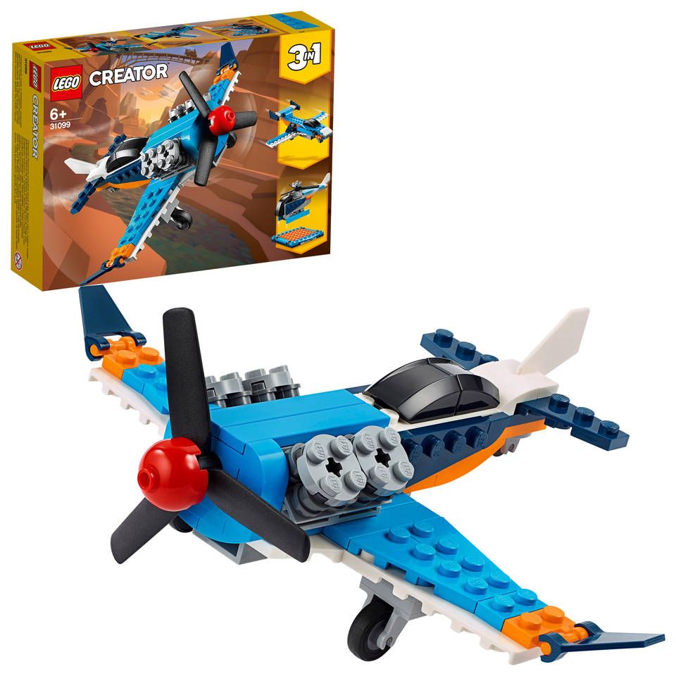LEGO Creator propellervliegtuig 31099