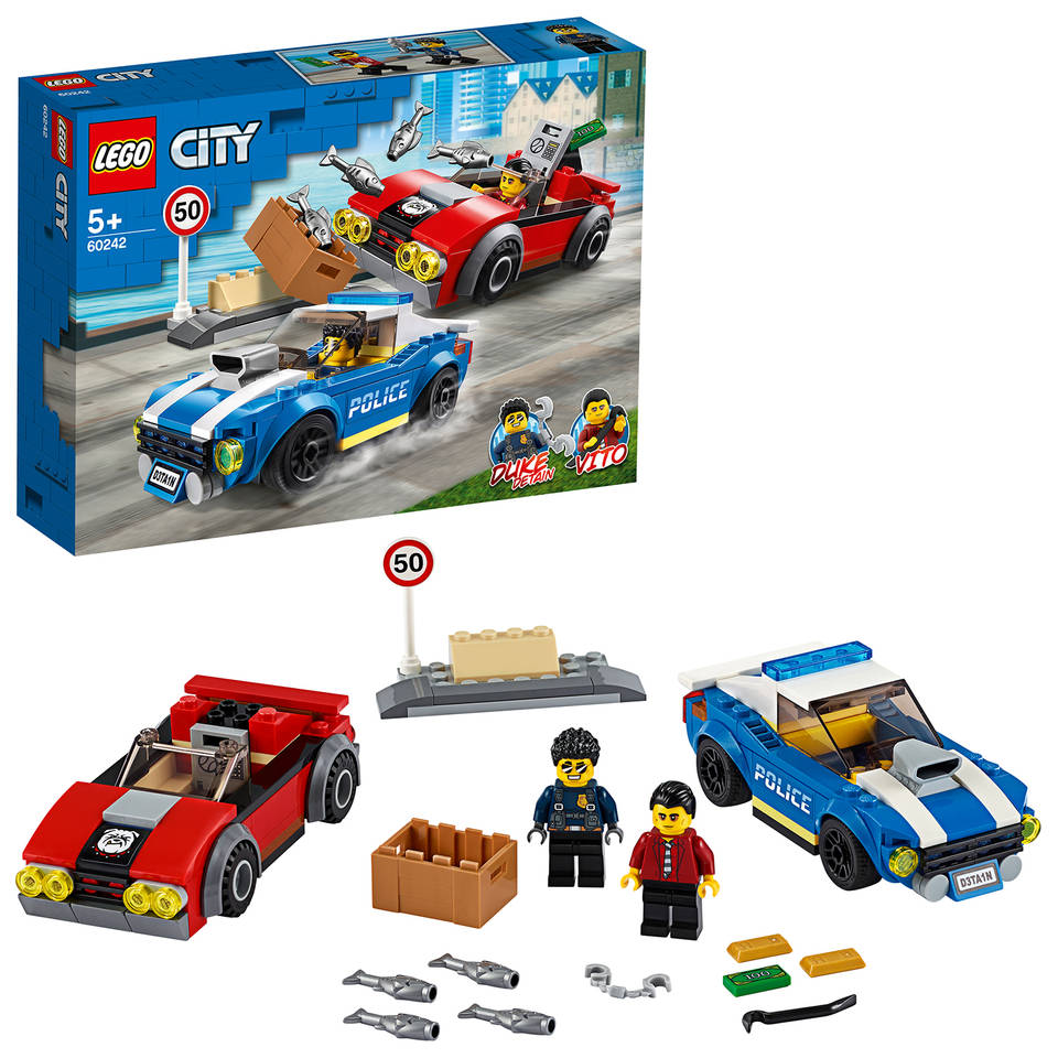 LEGO City politiearrest op de snelweg 60242
