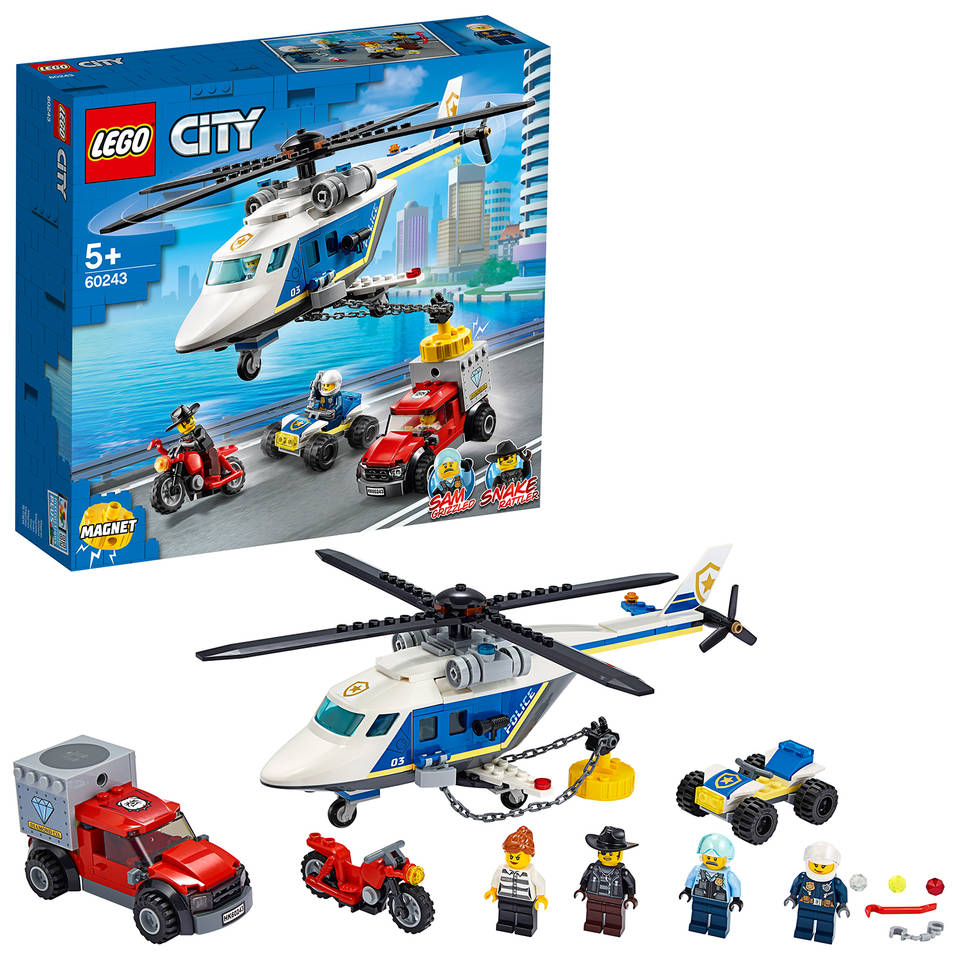 LEGO City politiehelikopter achtervolging 60243