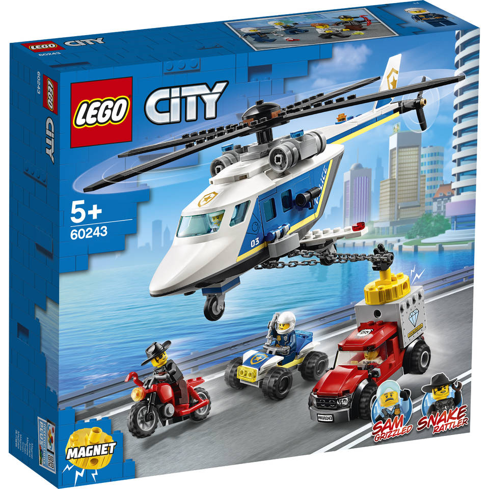 CITY politiehelikopter 60243