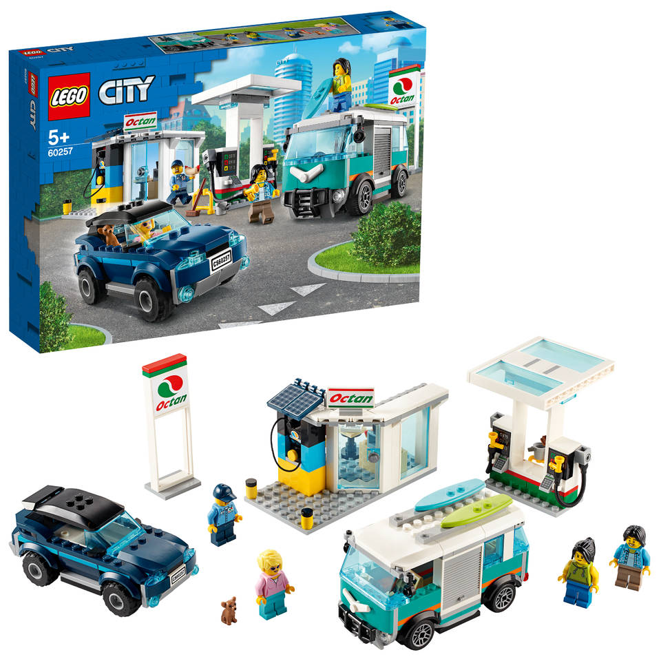 LEGO City benzinestation 60257