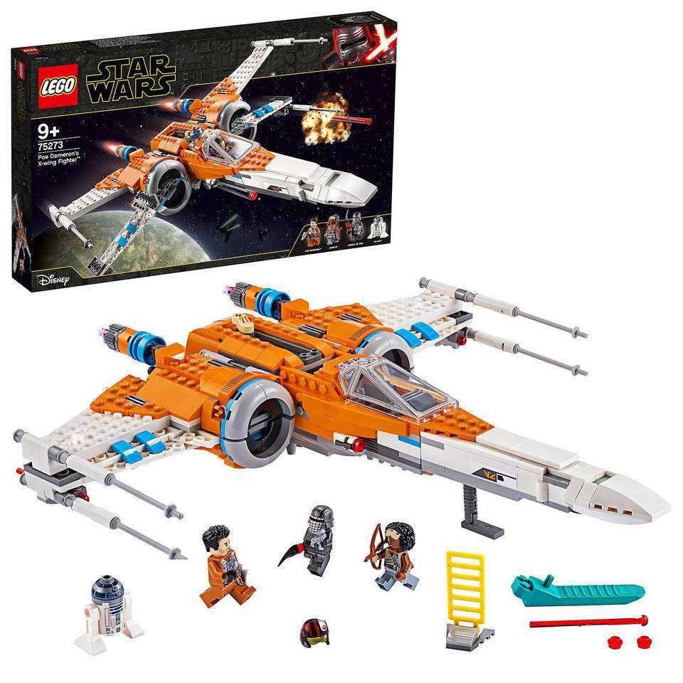 LEGO Star Wars Episode IX Poe Damerons X-wing Fighter 75273