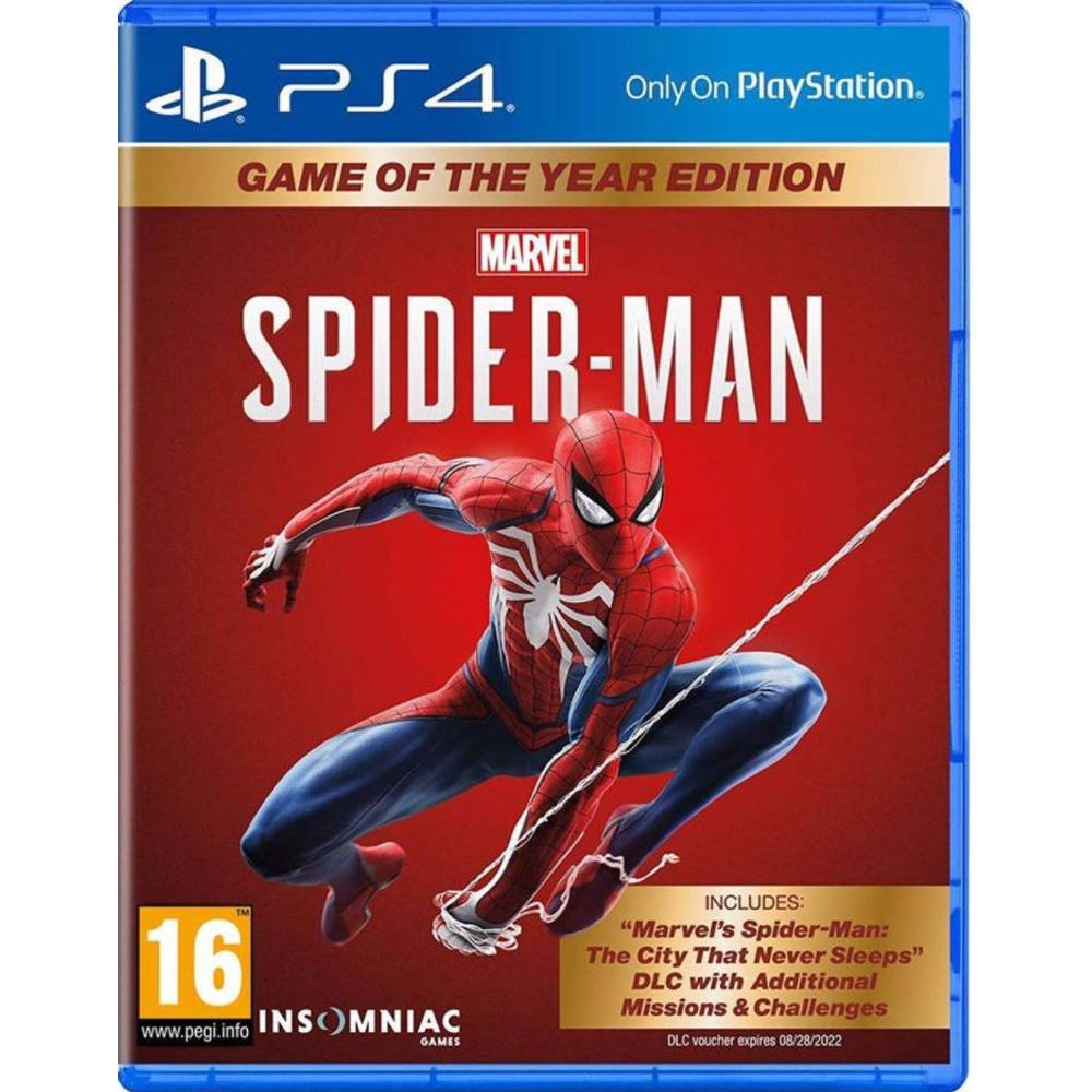 PS4 Marvel's Spider-Man Game of the Year Edition
