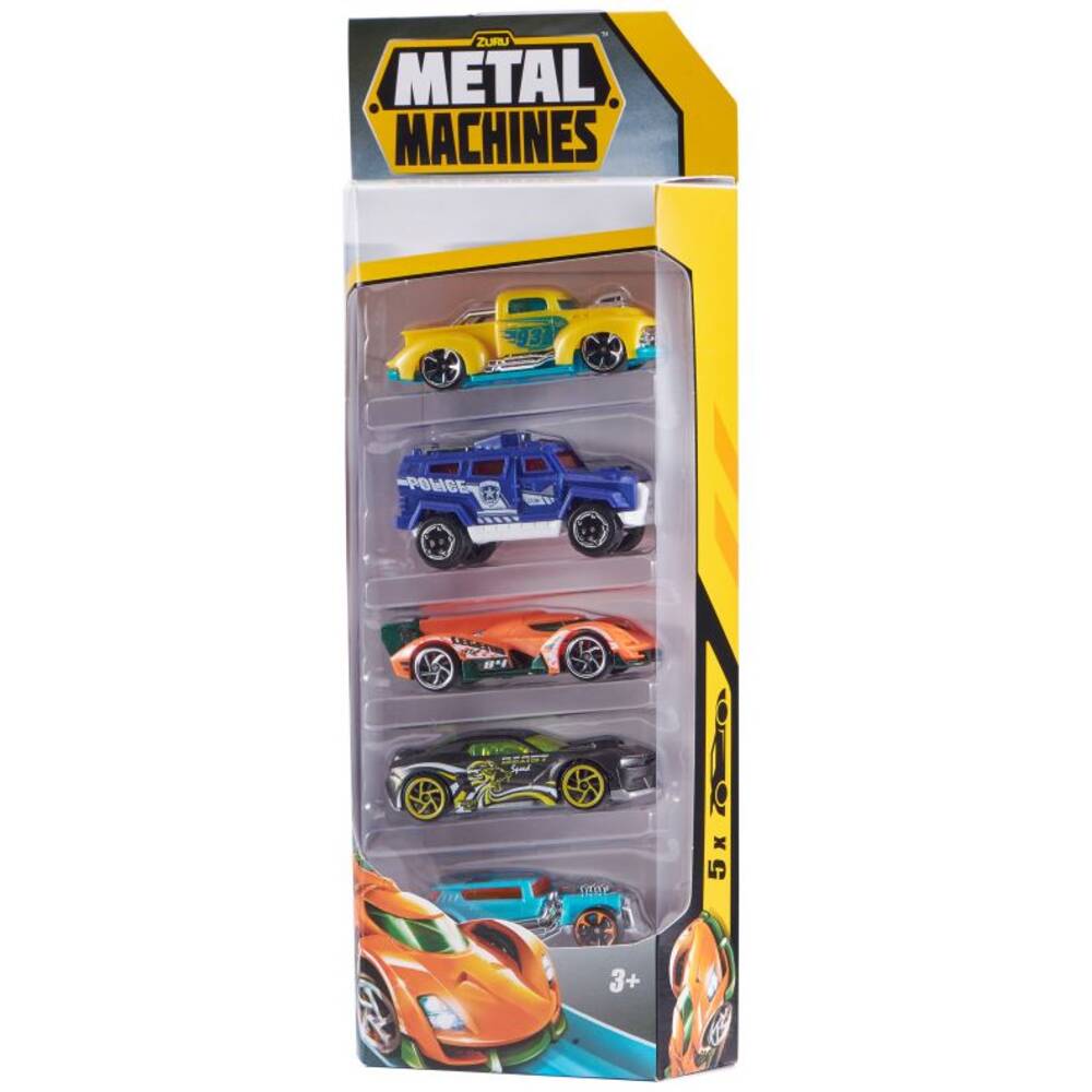Metal Machines Cars Serie 1 auto set van 5