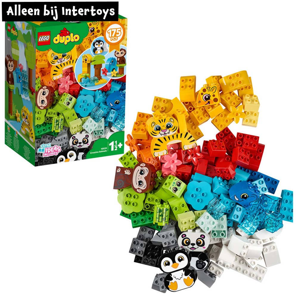 volgens Wanorde Alternatief LEGO Duplo creatieve dieren 10934