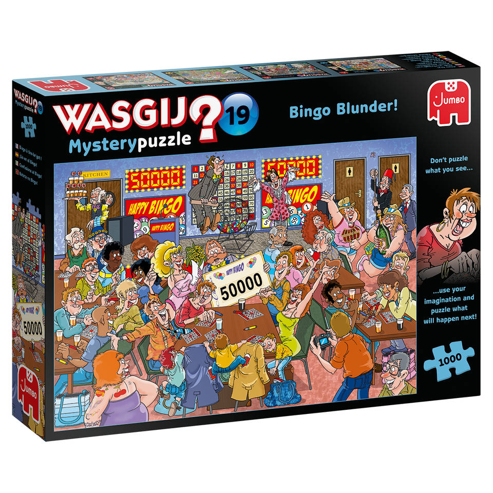 Jumbo Wasgij Mystery 19 Bingo puzzel - 1000 stukjes