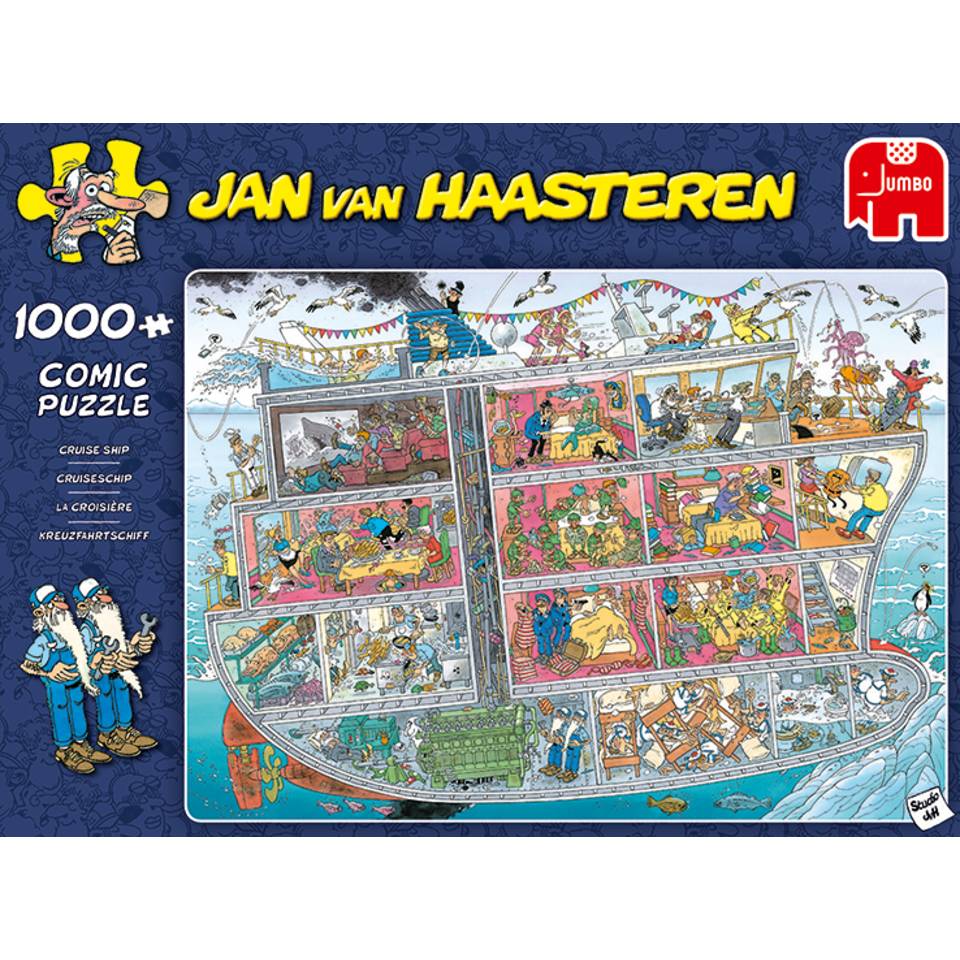 Jumbo Jan van Haasteren puzzel Cruise Ship - 1000 stukjes