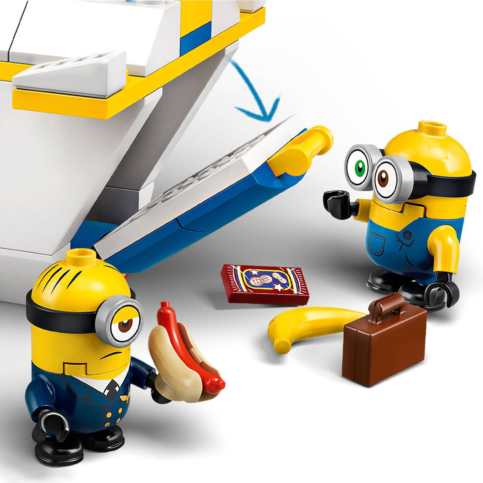LEGO Minions: The Rise of training van Minion-piloot 75547