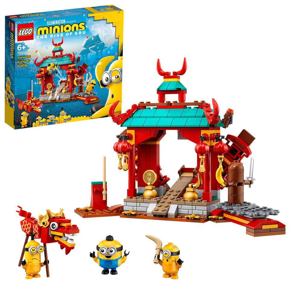 LEGO Minions: The Rise of Gru Minions kungfugevecht 75550