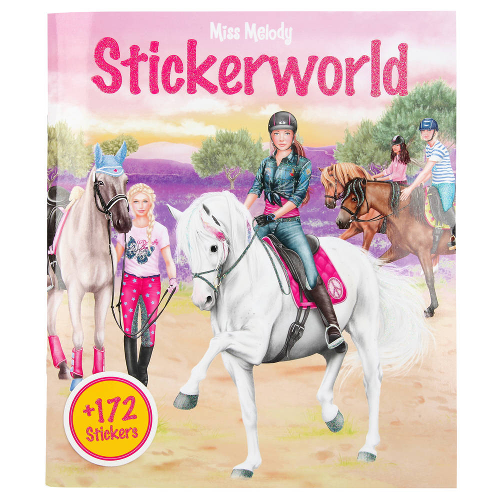 foto van Miss Melody stickerboek