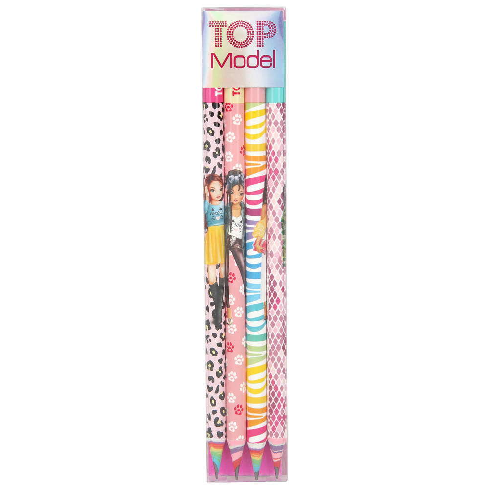 TOPModel potlodenset 4-delig
