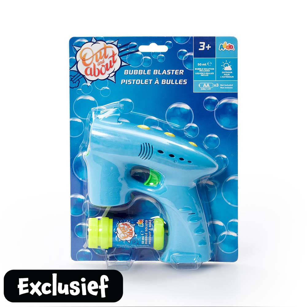 Out and About bubble blaster - blauw