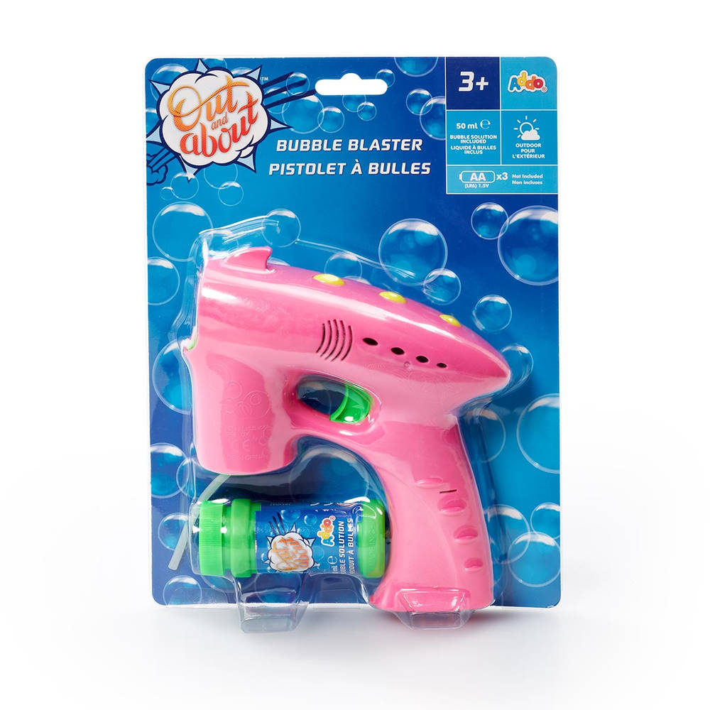 Out and About bubble blaster - roze