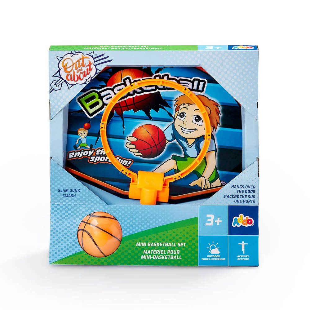 zelf Nieuwe aankomst Verdorie Out and About mini basketbal set