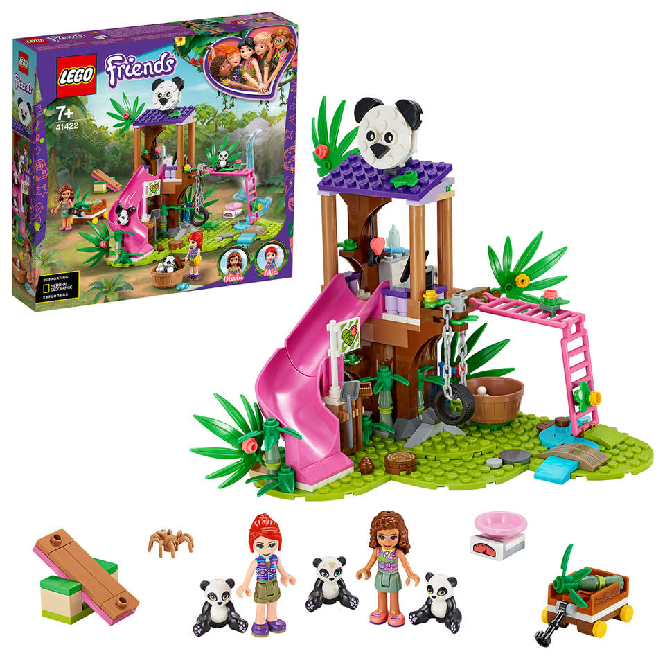 LEGO Friends panda jungle boomhut 41422