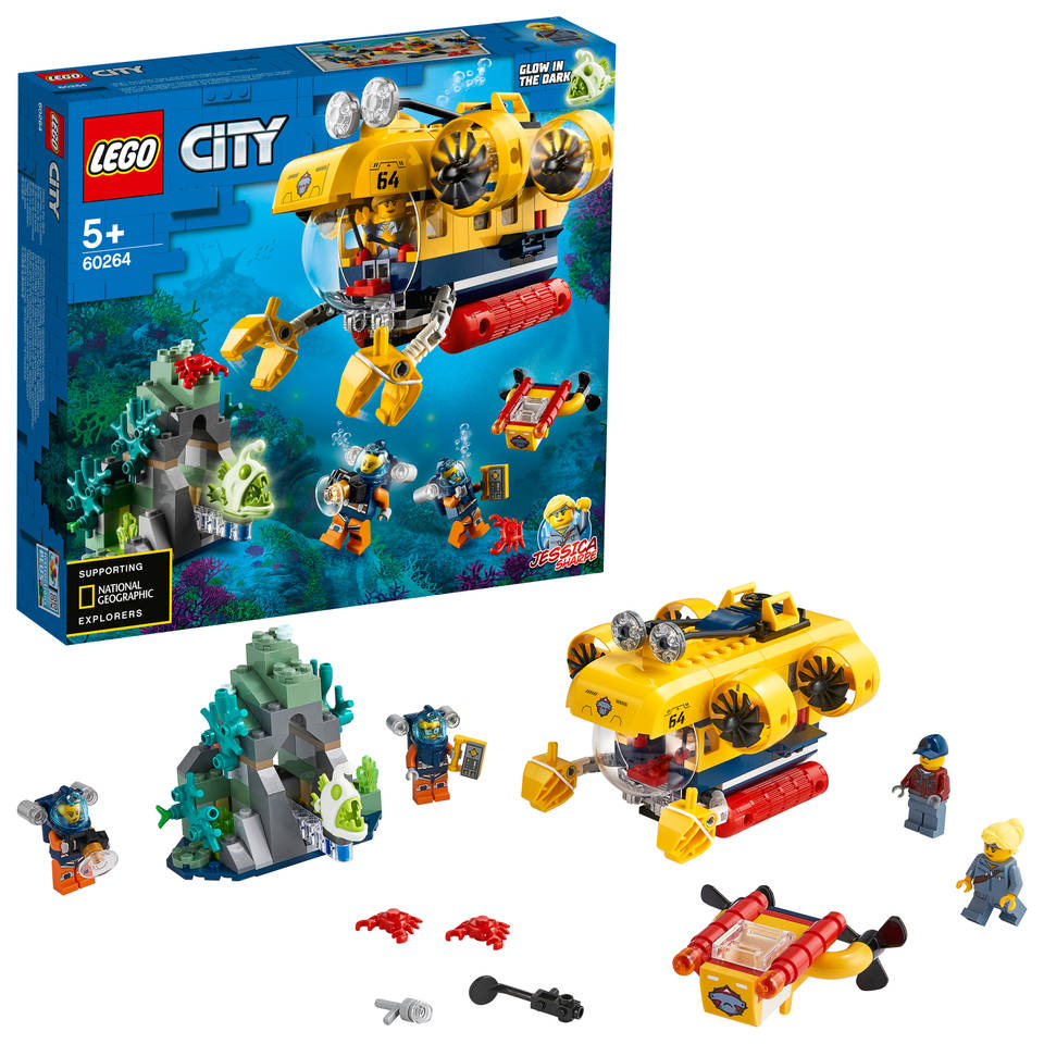 LEGO City oceaan verkenningsduikboot 60264