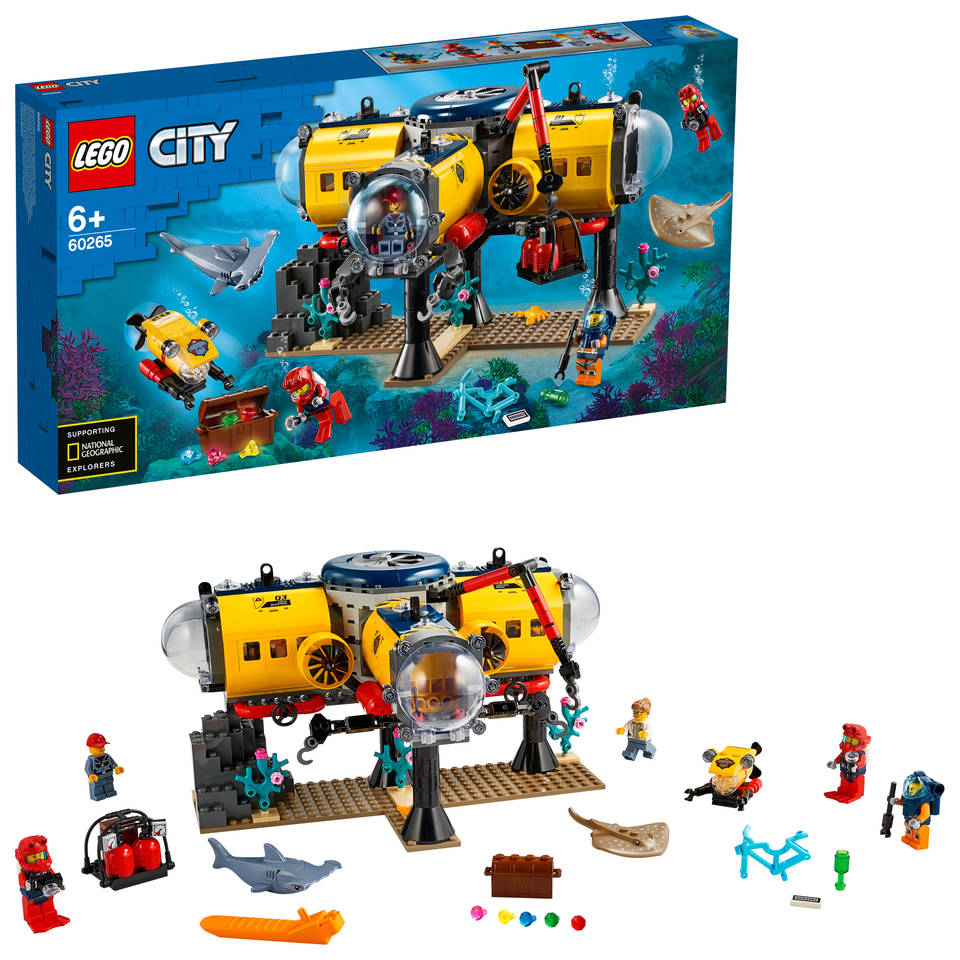 LEGO City oceaan onderzoeksbasis 60265