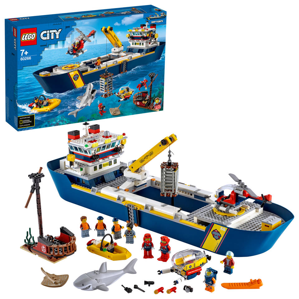 LEGO City oceaan onderzoekschip 60266