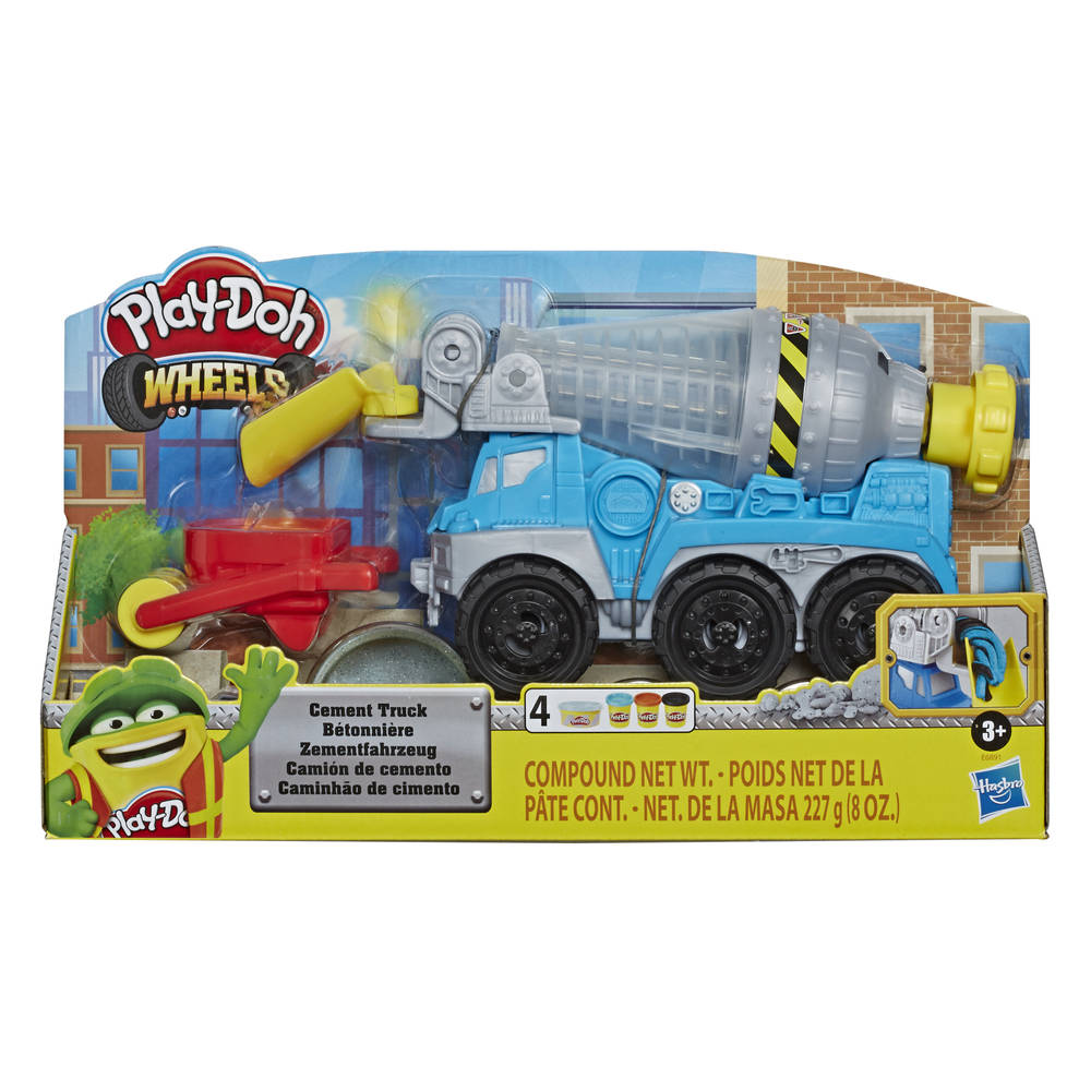 Play-Doh cementwagen
