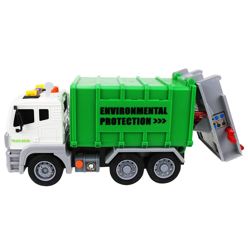 Vuilniswagen Recycle Met Licht En Geluid